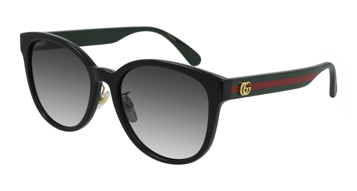 Gucci GG0854SK Sunglasses - Black / Grey (001)