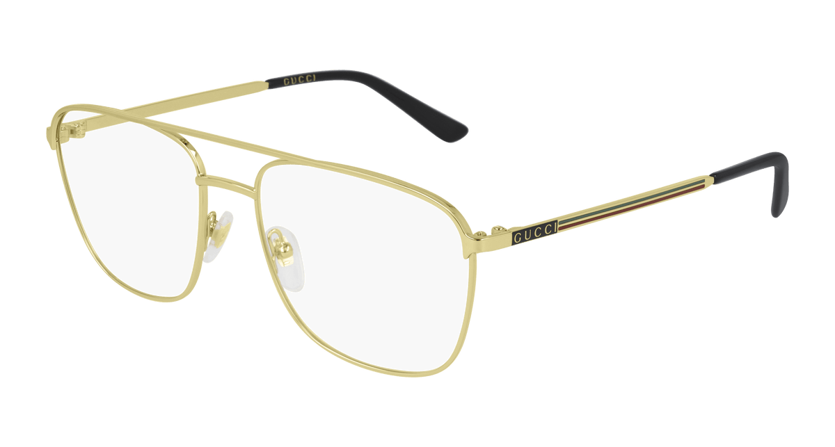 Gucci GG0833O Eyeglasses - Gold / Transparent (002)