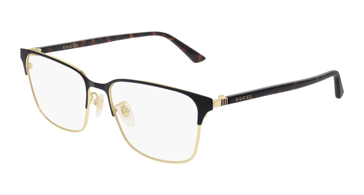 Gucci GG0756OA Eyeglasses - Gold / Transparent (002)