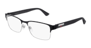 Gucci GG0750O Eyeglasses - Black / Transparent (001)