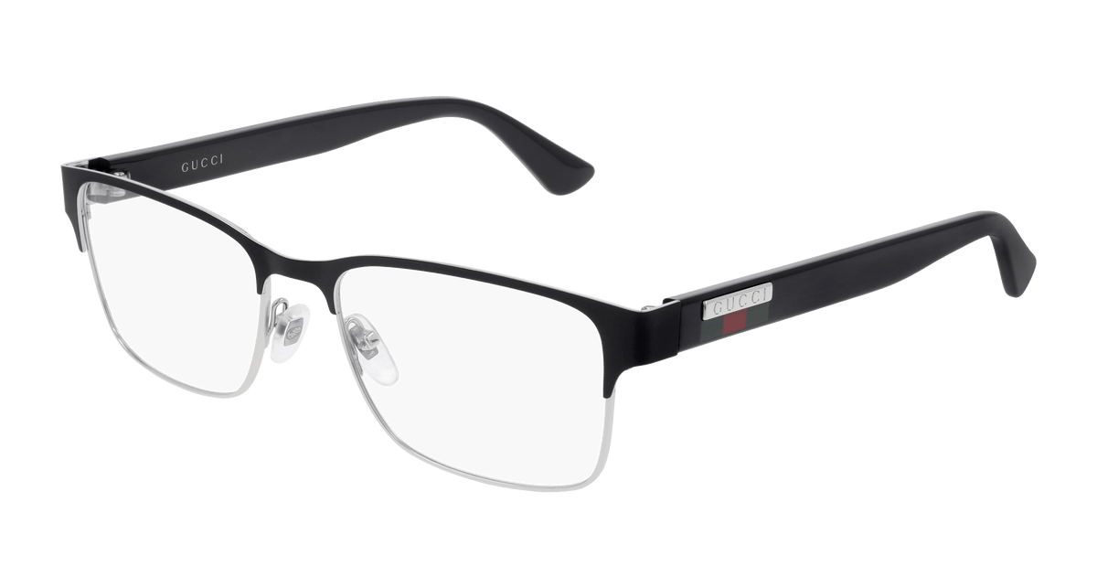Gucci GG0750O Eyeglasses - Black / Transparent (001)