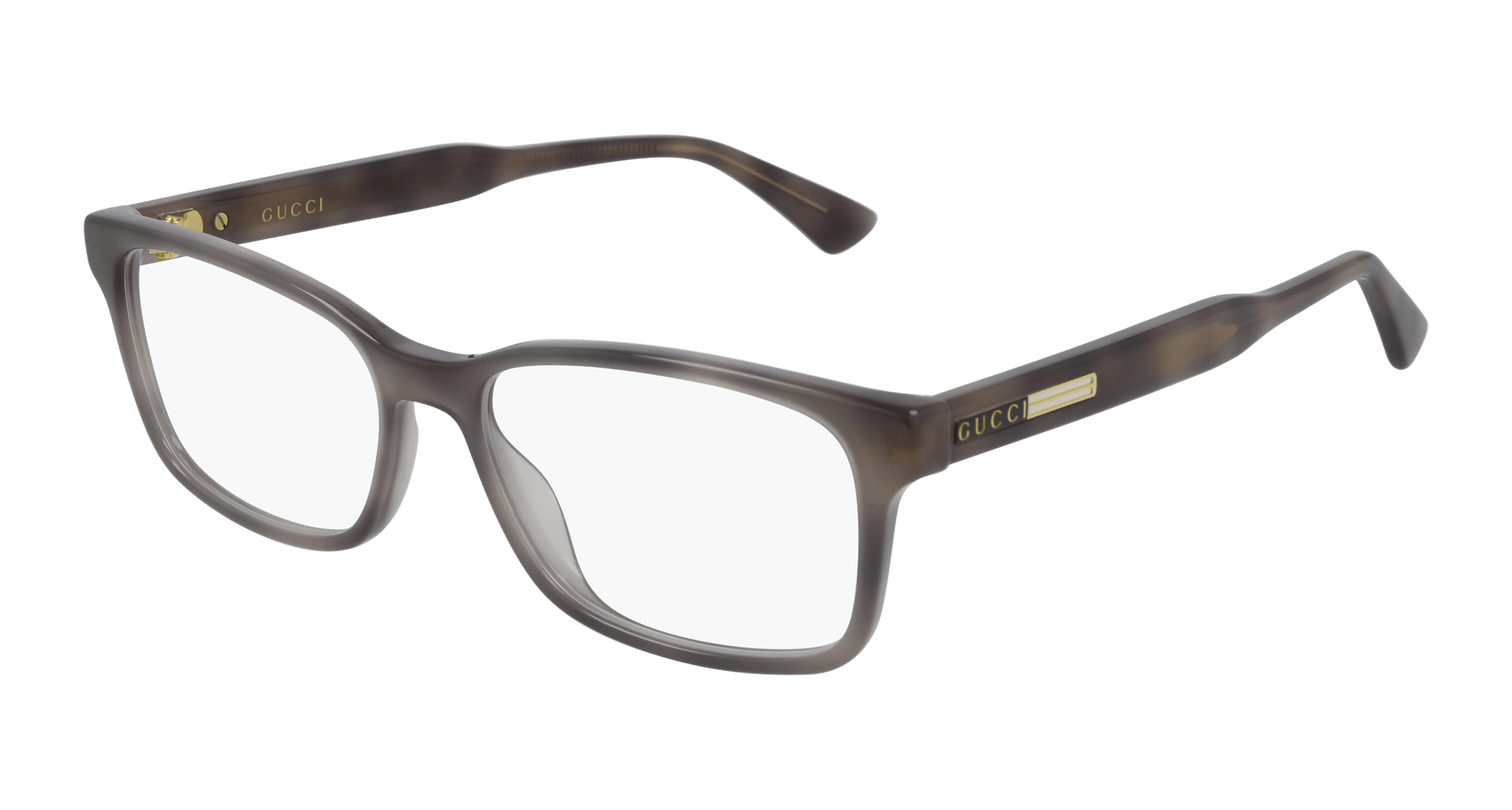Gucci GG0826O Eyeglasses - Havana / Transparent (003)