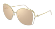 Cartier CT0225S Sunglasses - Gold / Brown (002)