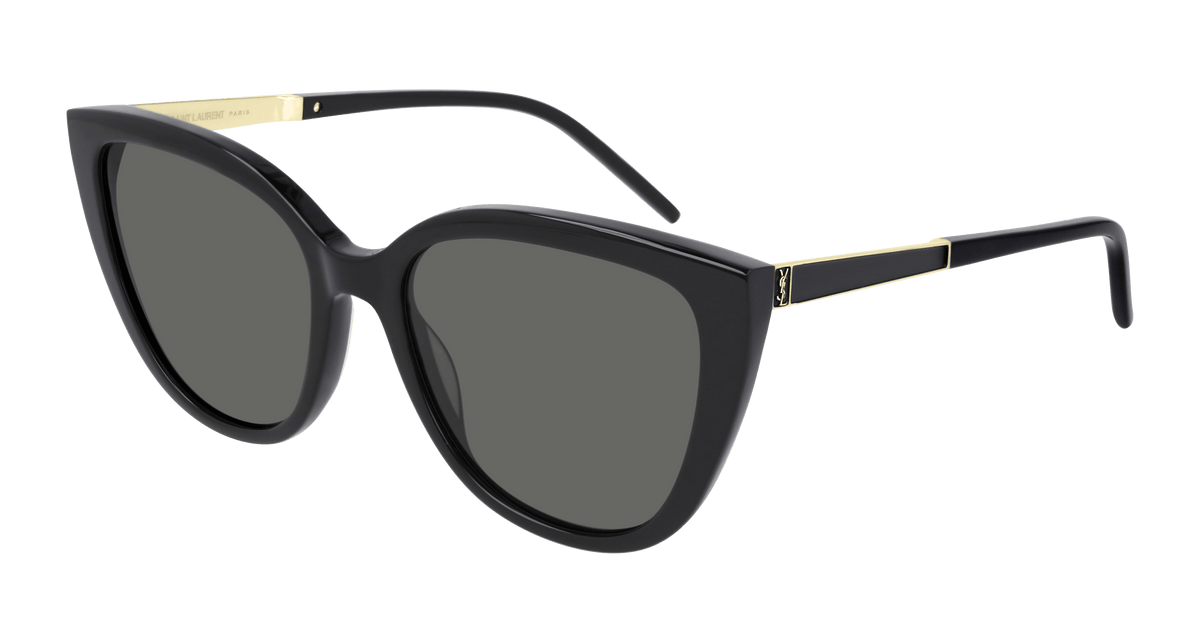 Saint Laurent SL M70 Sunglasses - Black / Grey (002)