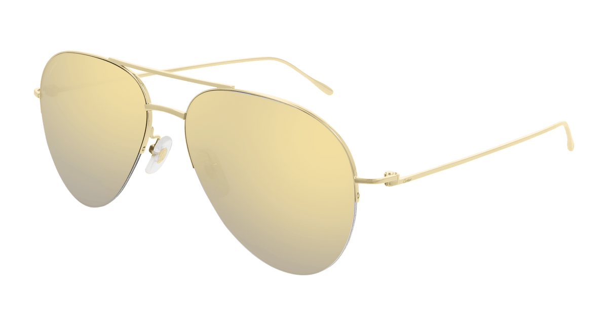 Cartier CT0237S Sunglasses - Gold (003)