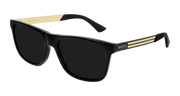 Gucci GG0687S Sunglasses - Black / Grey (002)