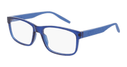 Puma PU0280O Eyeglasses - Blue / Transparent (002)