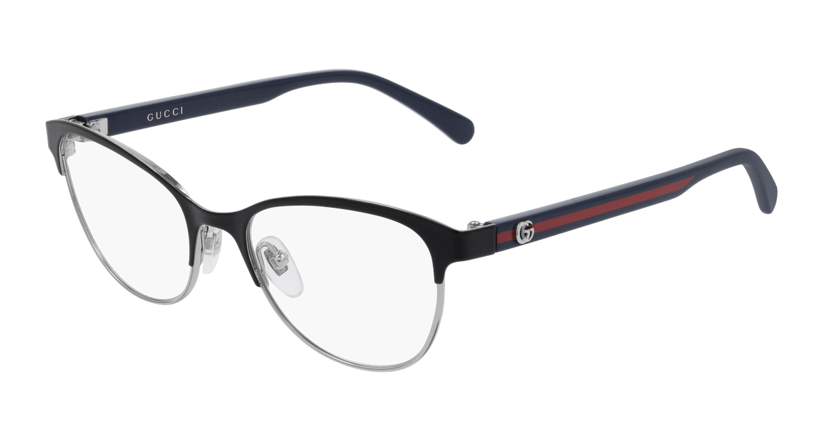 Gucci GG0718O Eyeglasses - Black / Transparent (003)