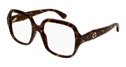 Gucci GG0799O Eyeglasses - Havana / Transparent (002)