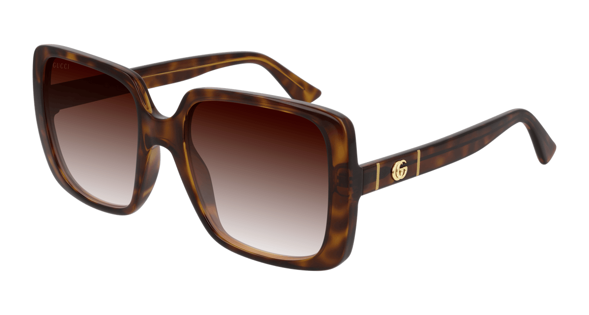 Gucci GG0632S Sunglasses - Havana / Brown (002)