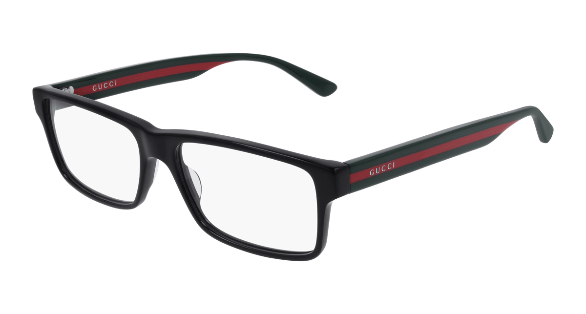 Gucci GG0752O Eyeglasses - Black / Transparent (001)