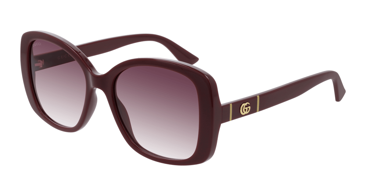 Gucci GG0762S Sunglasses - Burgundy / Red (003)