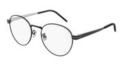 Saint Laurent SL M63 Eyeglasses - Black / Transparent (002)