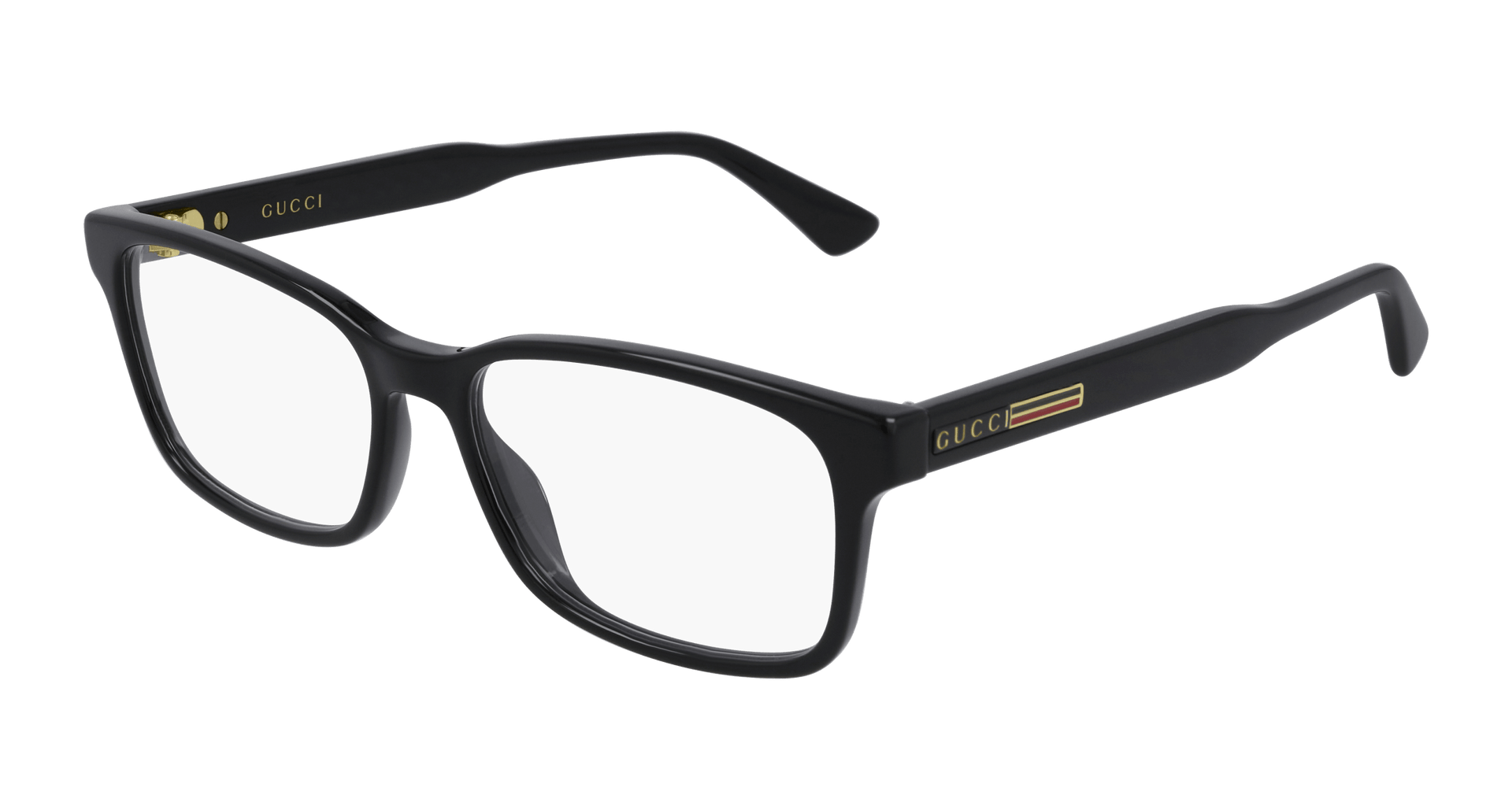 Gucci GG0826O Eyeglasses - Black / Transparent (001)