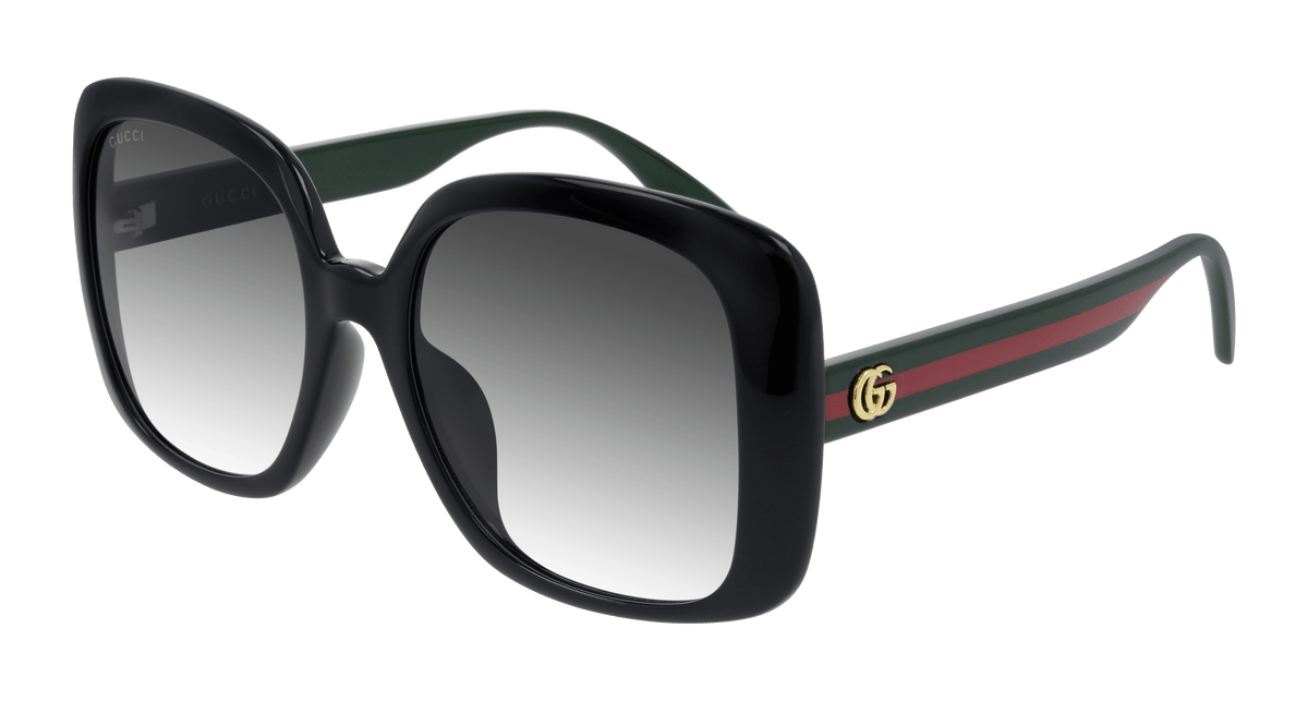 Gucci GG0714SA Sunglasses - Black / Grey (001)