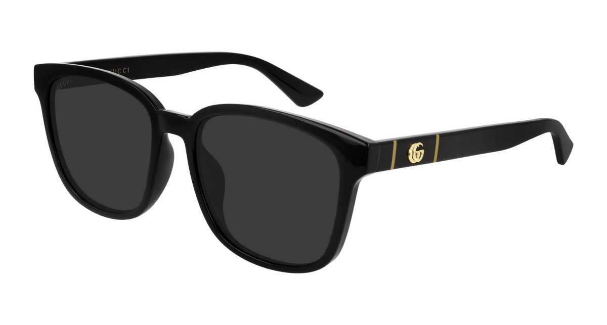 Gucci GG0637SK Sunglasses - Black / Grey (001)