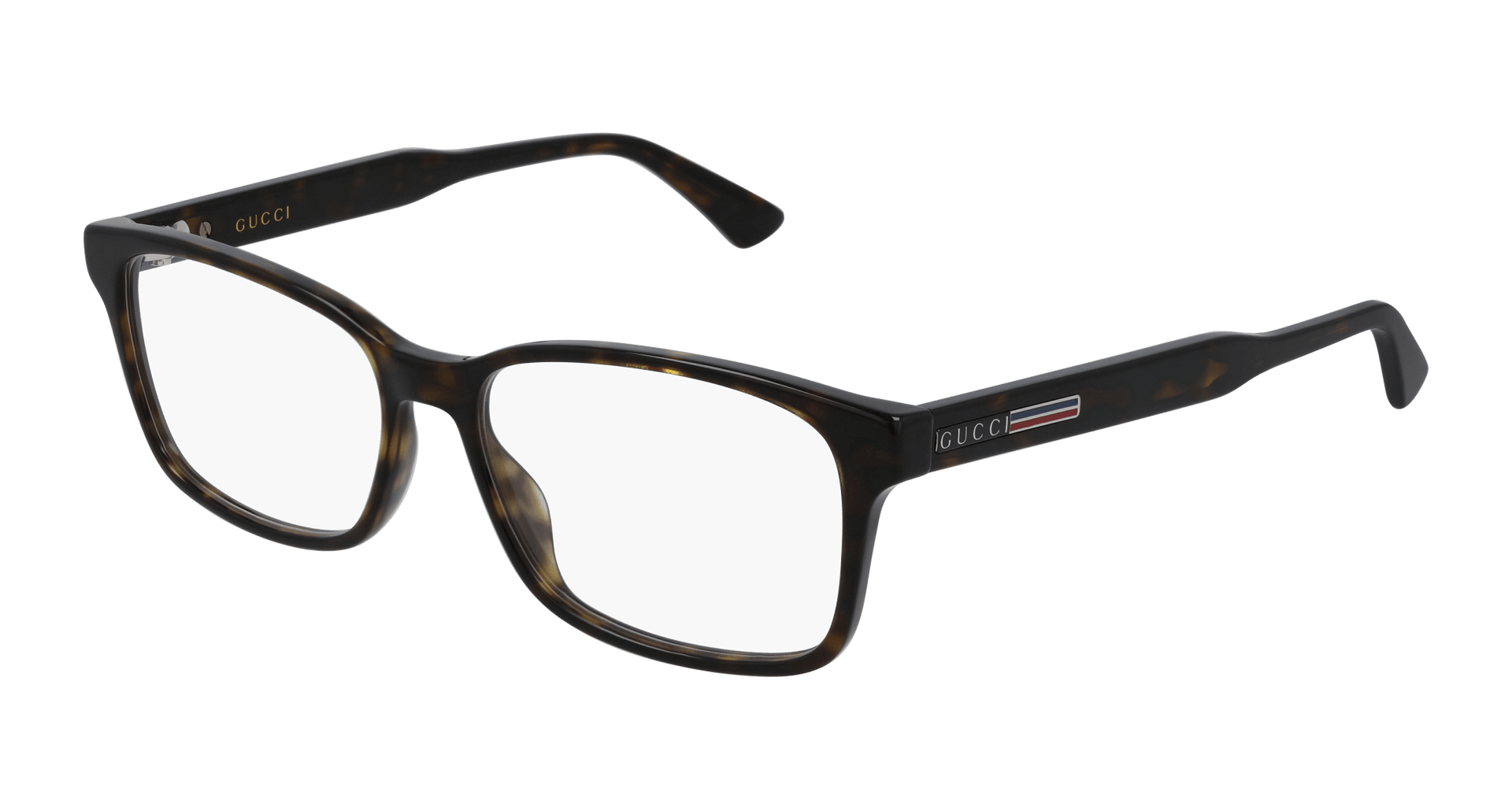 Gucci GG0826O Eyeglasses - Havana / Transparent (005)