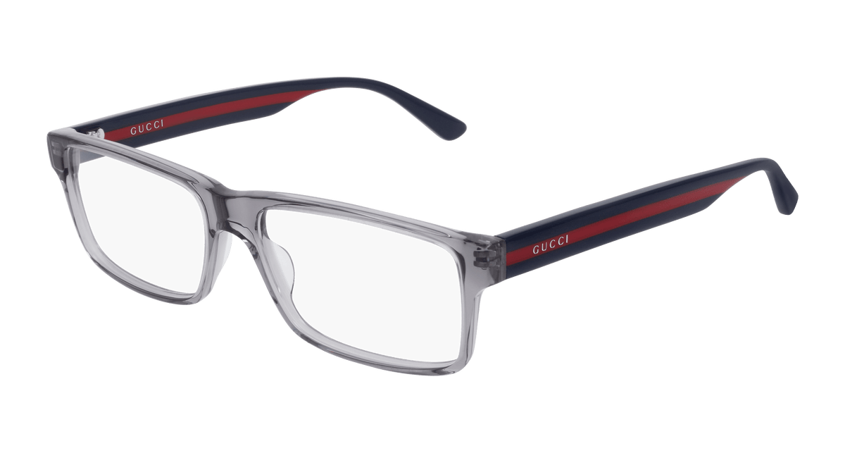 Gucci GG0752O Eyeglasses - Grey / Transparent (003)