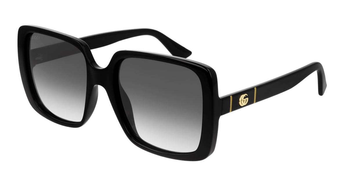 Gucci GG0632S Sunglasses - Black / Grey (001)