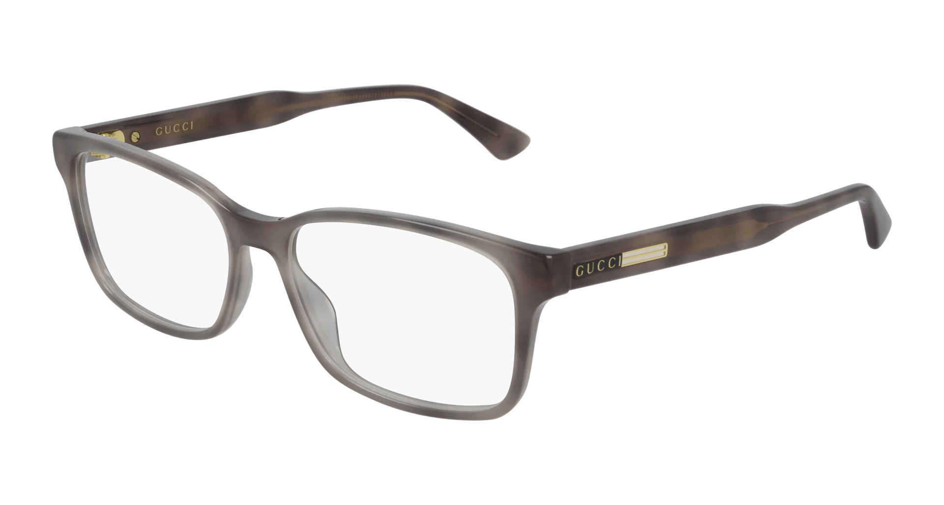 Gucci GG0826O Eyeglasses - Havana / Transparent (006)