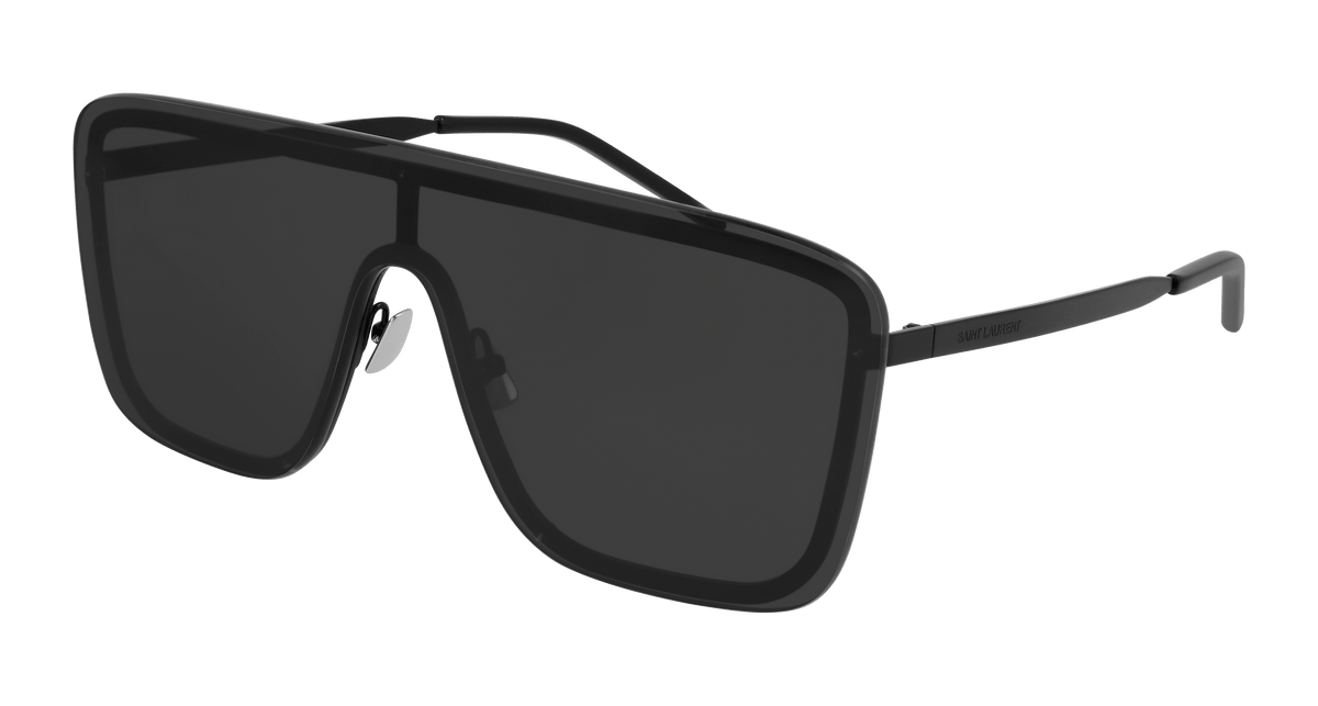 Saint Laurent SL 364 MASK Sunglasses - Black (002)