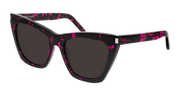 Saint Laurent SL 214 KATE Sunglasses - Havana / Black (009)