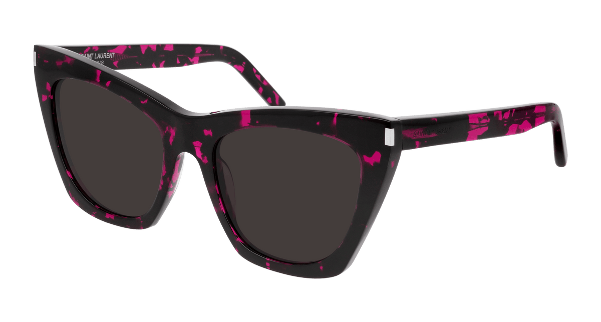 Saint Laurent SL 214 KATE Sunglasses - Havana / Black (009)