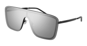 Saint Laurent SL 364 MASK Sunglasses - Black / Silver (003)