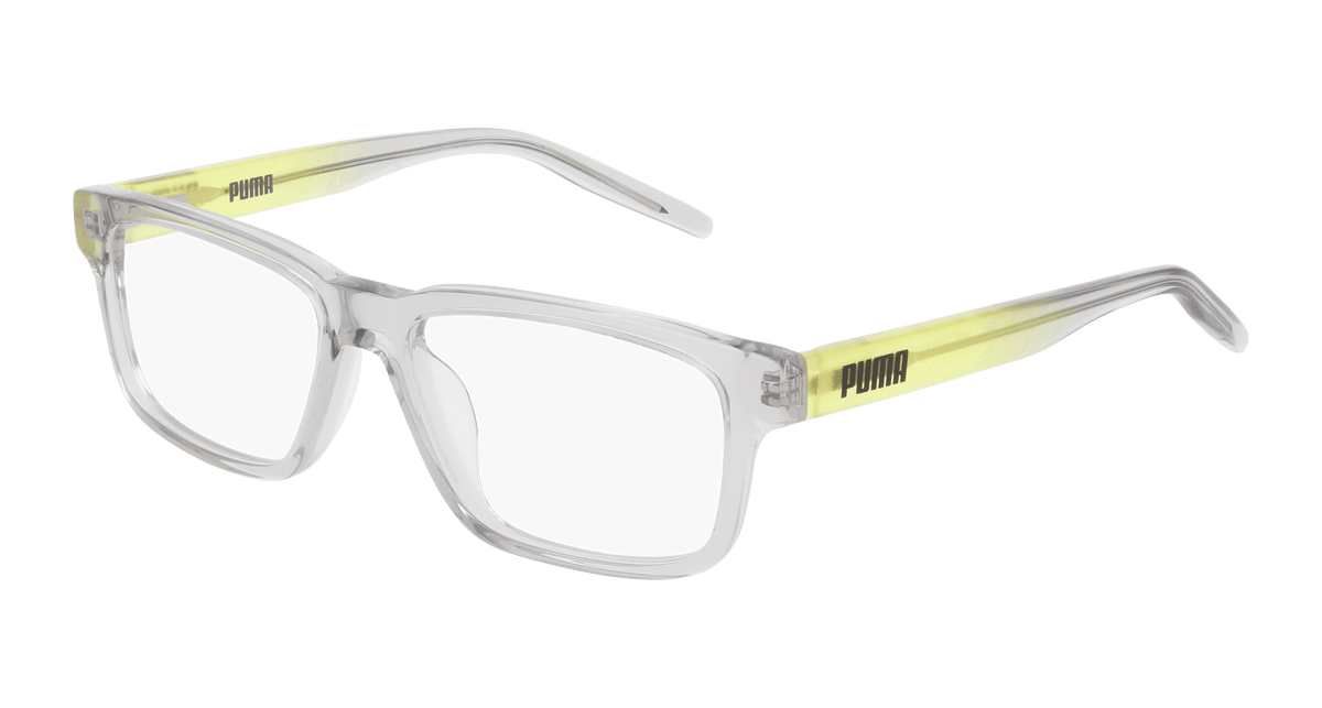 Puma PJ0046O Eyeglasses - Grey / Transparent (004)