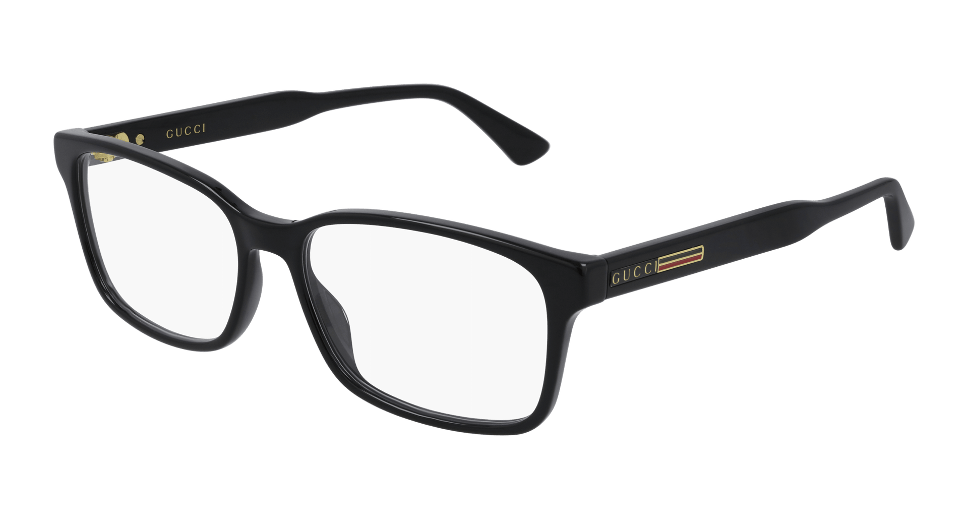 Gucci GG0826O Eyeglasses - Black / Transparent (004)