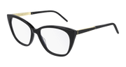 Saint Laurent SL M72 Eyeglasses - Black / Transparent (002)
