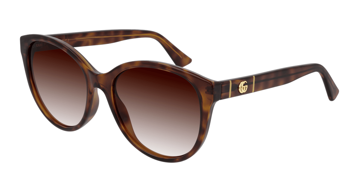 Gucci GG0631S Sunglasses - Havana / Brown (002)