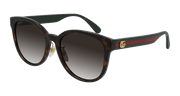 Gucci GG0854SK Sunglasses - Havana / Brown (003)