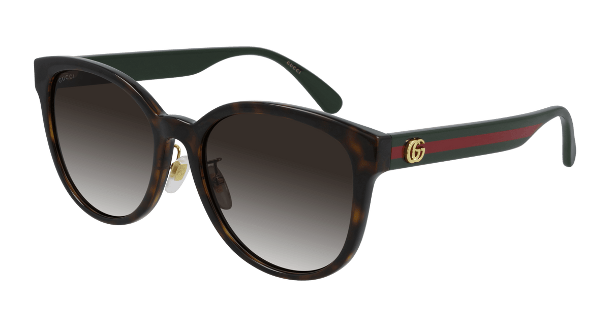 Gucci GG0854SK Sunglasses - Havana / Brown (003)