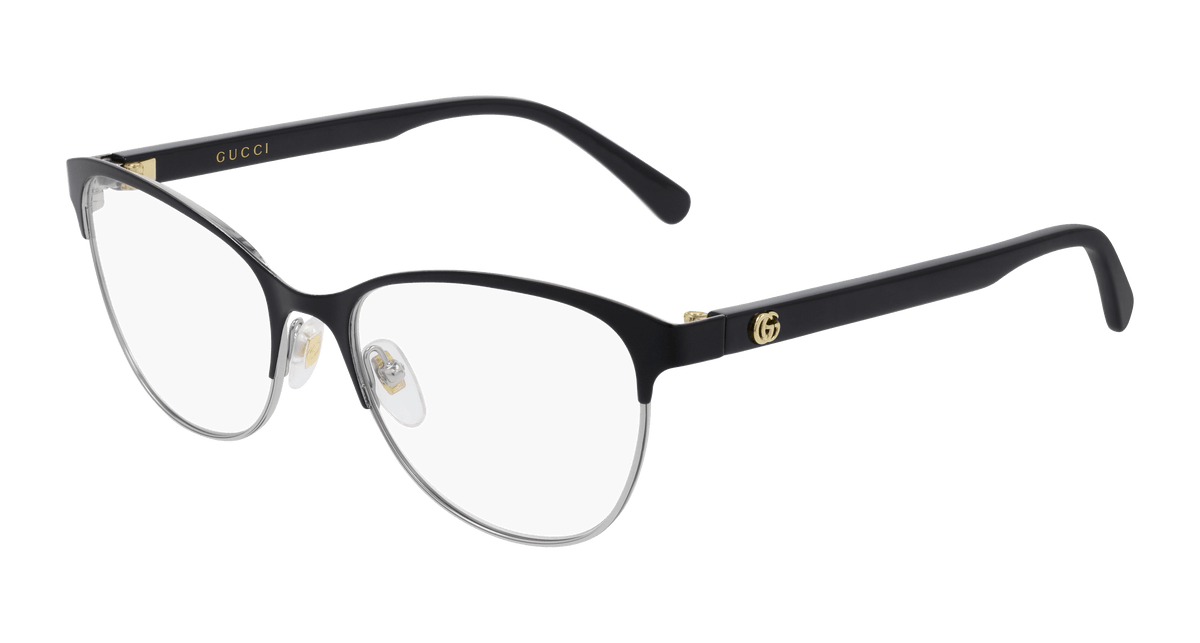 Gucci GG0718O Eyeglasses - Black / Transparent (005)