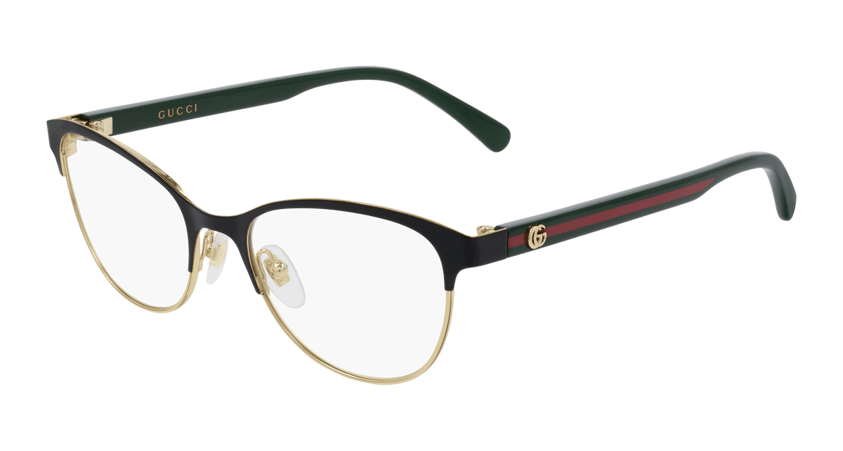 Gucci GG0718O Eyeglasses - Black / Transparent (001)