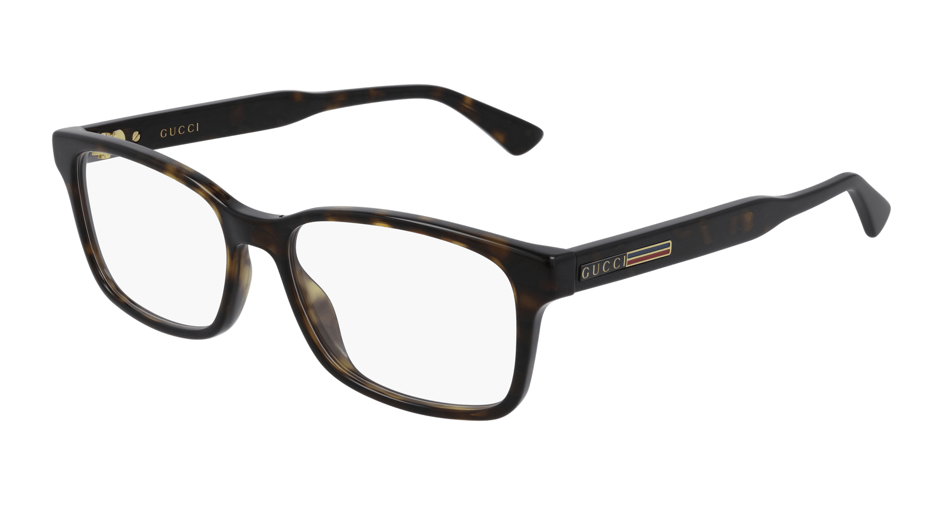Gucci GG0826O Eyeglasses - Havana / Transparent (002)