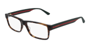Gucci GG0752O Eyeglasses - Havana / Transparent (002)