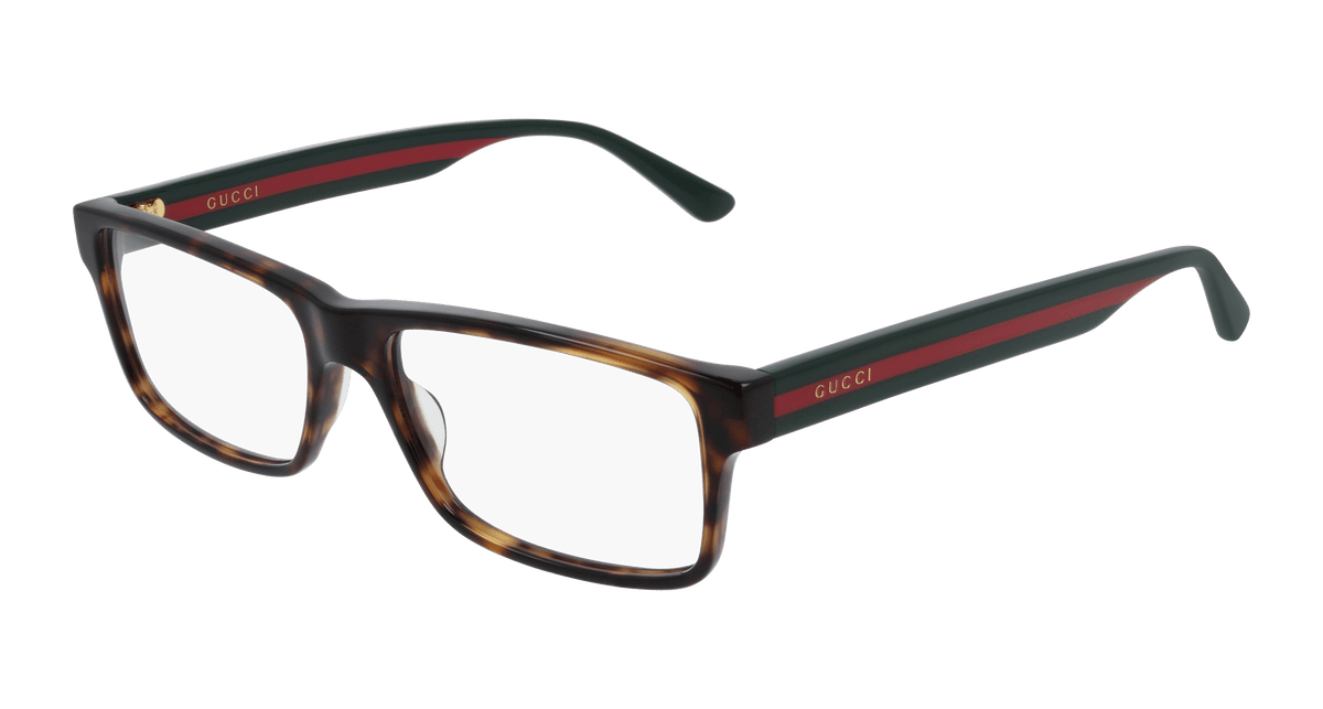 Gucci GG0752O Eyeglasses - Havana / Transparent (002)