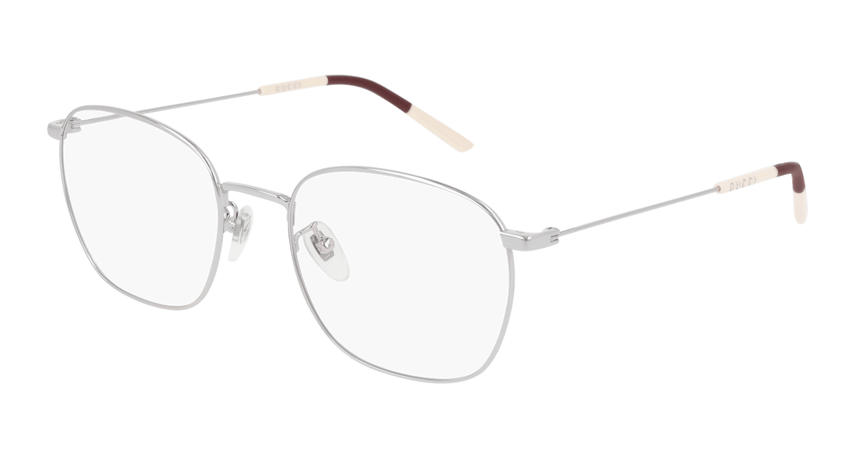 Gucci GG0681O Eyeglasses - Silver / Transparent (002)