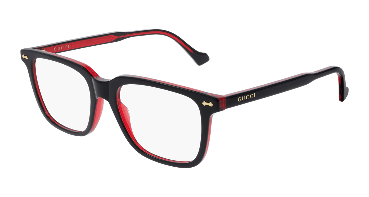 Gucci GG0737O Eyeglasses - Black / Transparent (008)