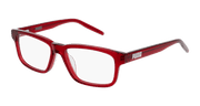 Puma PJ0046O Eyeglasses - Burgundy / Transparent (002)