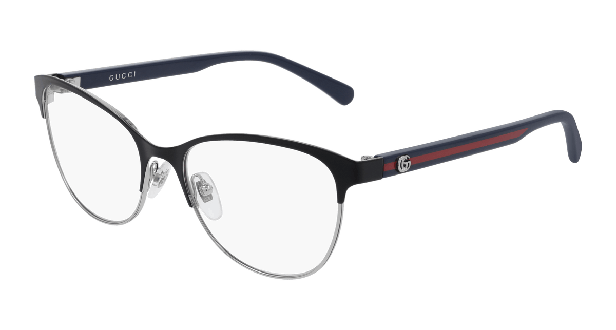 Gucci GG0718O Eyeglasses - Black / Transparent (006)