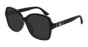 Gucci GG0765SA Sunglasses - Black / Grey (002)