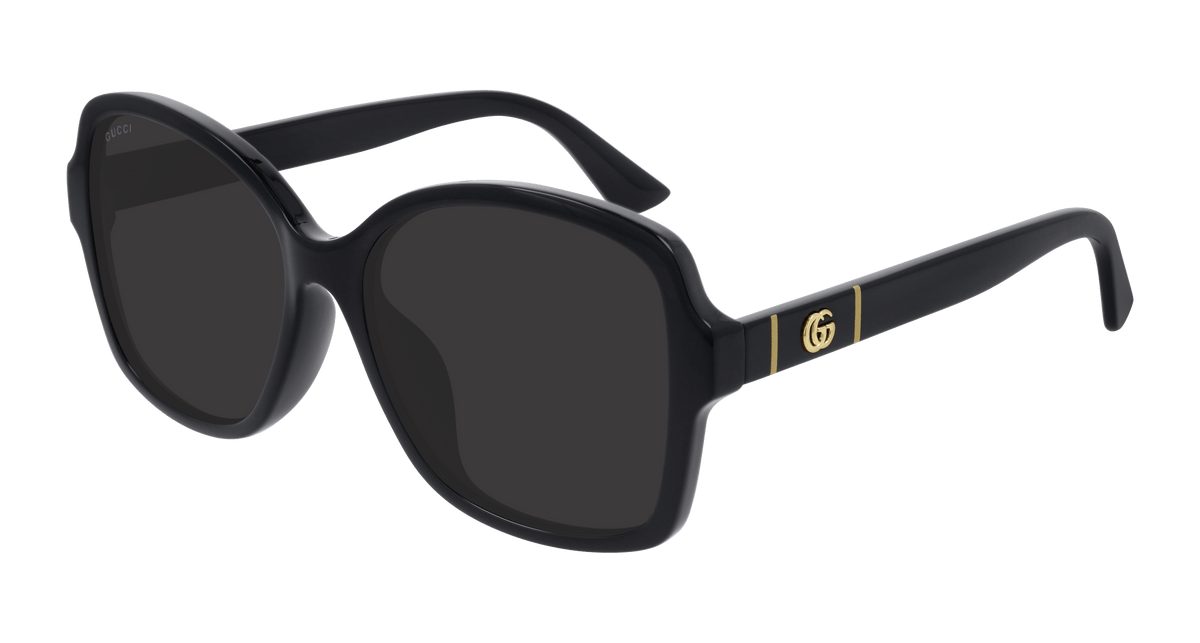 Gucci GG0765SA Sunglasses - Black / Grey (002)