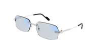 Cartier CT0271S Sunglasses - Silver / Light Blue (005)