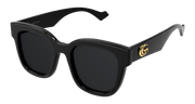 Gucci GG0998S Sunglasses - Black / Grey (001)
