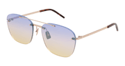 Saint Laurent SL 309 RIMLESS Sunglasses - Gold / Violet (004)