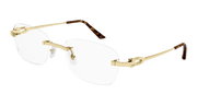Cartier CT0290O Eyeglasses - Gold / Transparent (003)
