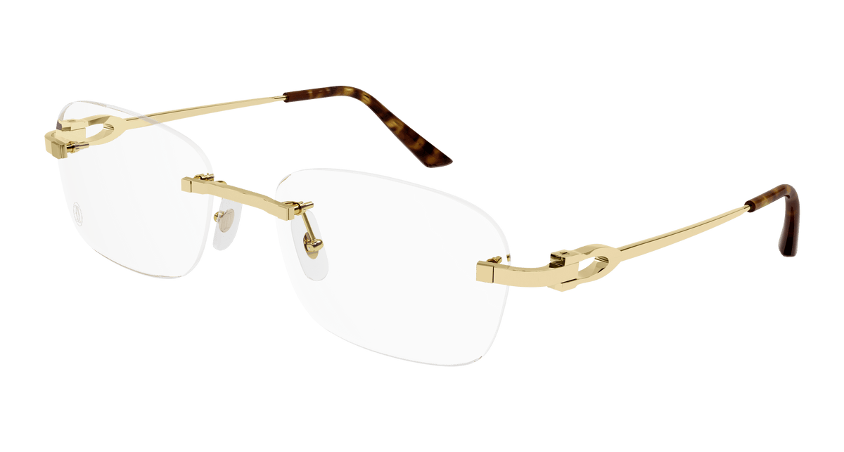 Cartier CT0290O Eyeglasses - Gold / Transparent (003)